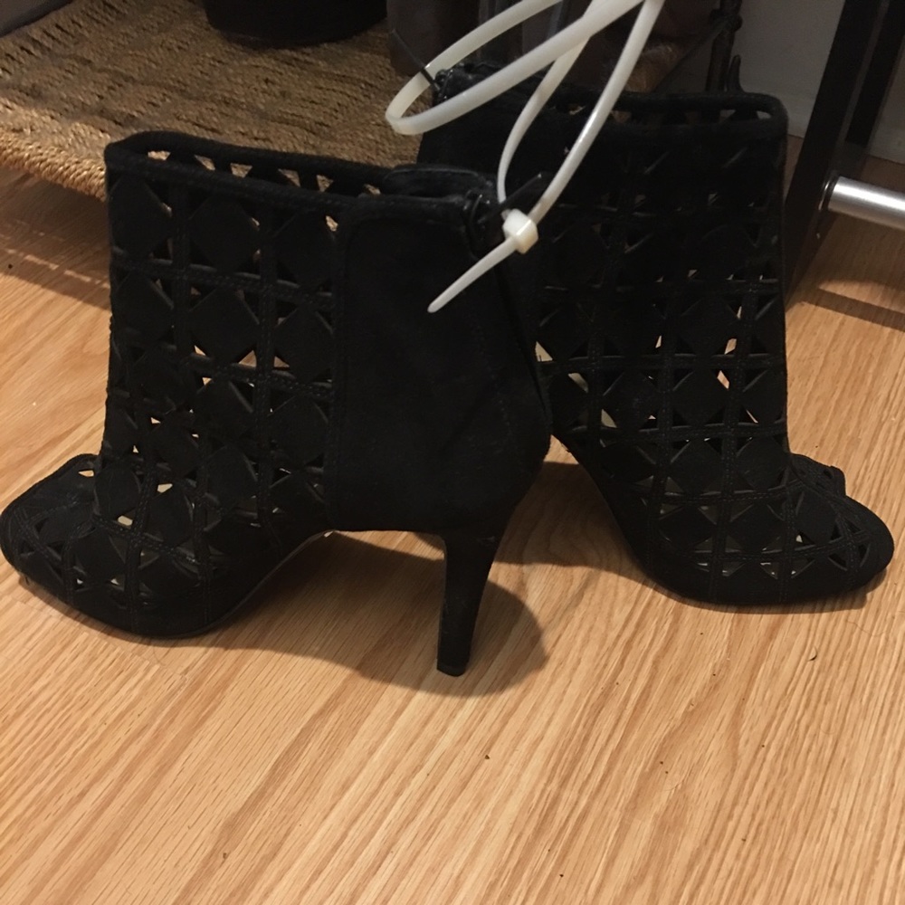 Michael Kors open toe booties